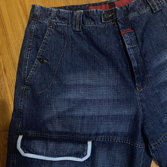 VTG Marithe Francois Girbaud Y2K Denim Baggy Rare 3 Shuttle Tape Skater Jeans - Picture 3 of 16